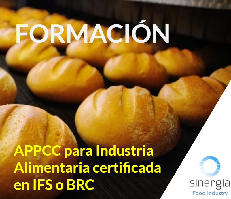 APPCC para Industria Alimentaria certificada en IFS o BRC